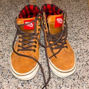 Vans Sk8-Hi Suede Flannel Shoes